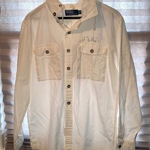 Polo Hooded button down